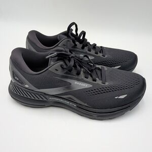 Brooks Adrenaline GTS 23 Mens Size 7 (2E Wide) Black New Running Shoe